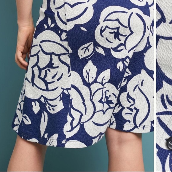 ANTHROPOLOGIE Maeve Amiens Flounced Skirt - Picture 3 of 5